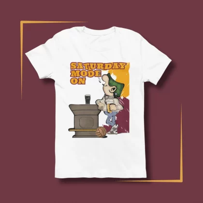 Saturday Mode On Premium T-shirt